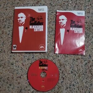 The Godfather -- Blackhand Edition (Nintendo Wii, 2007) Complete